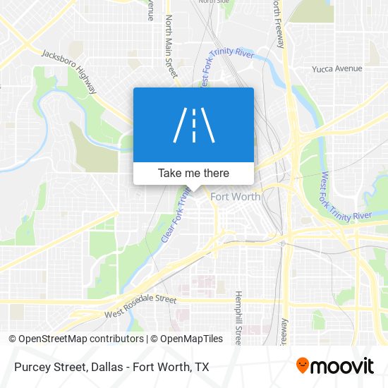 Purcey Street map