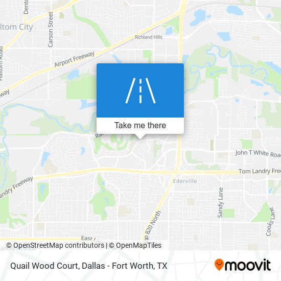 Quail Wood Court map
