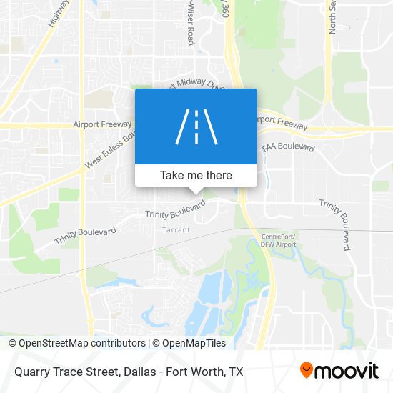 Quarry Trace Street map