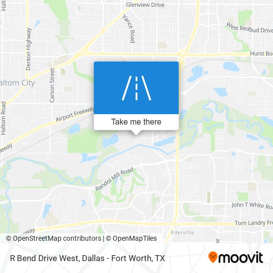 Mapa de R Bend Drive West