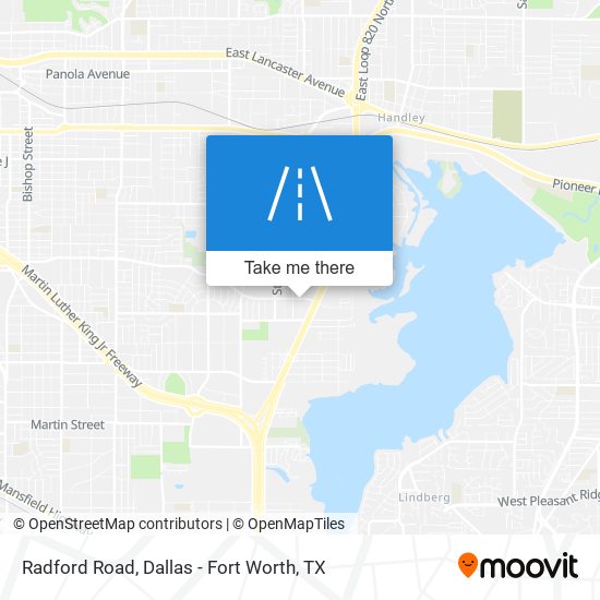 Radford Road map