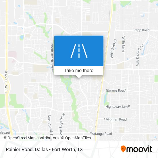 Mapa de Rainier Road