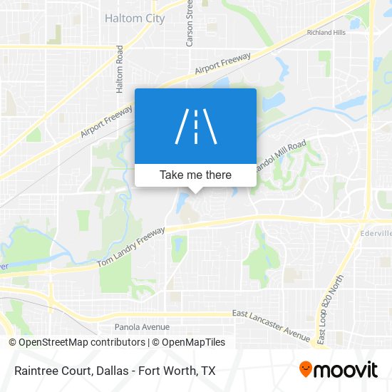 Raintree Court map