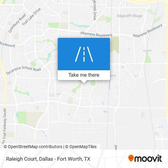 Mapa de Raleigh Court