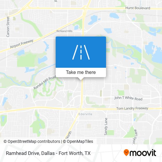 Ramhead Drive map