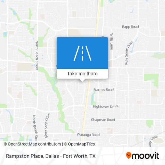 Rampston Place map
