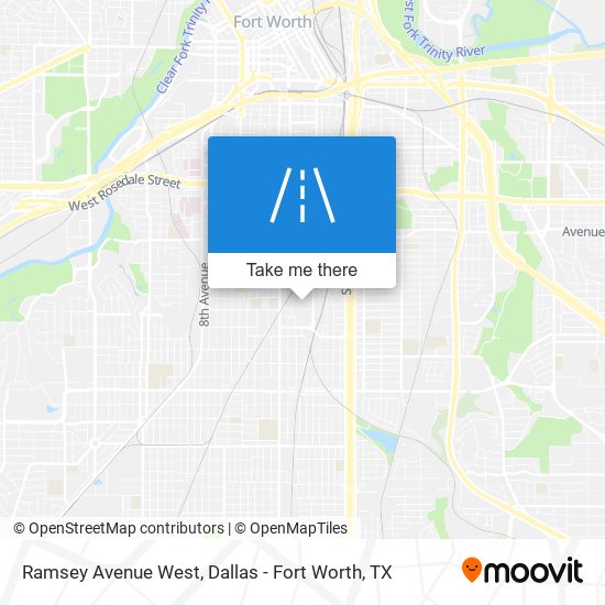 Mapa de Ramsey Avenue West