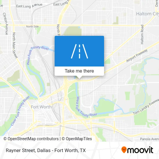 Rayner Street map