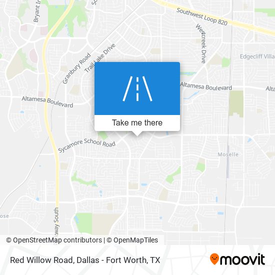 Mapa de Red Willow Road