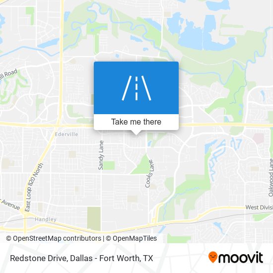Redstone Drive map