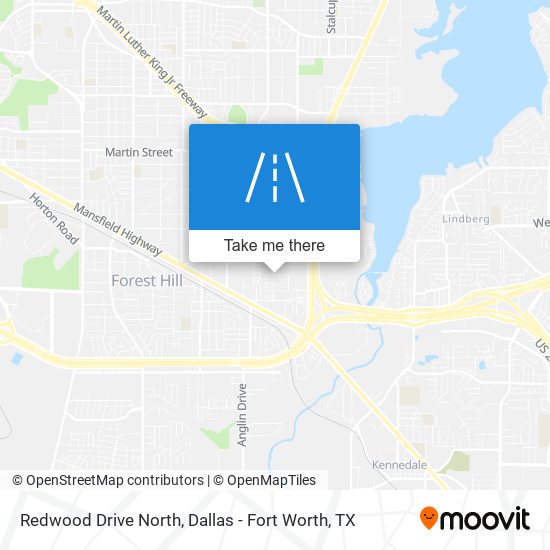 Redwood Drive North map