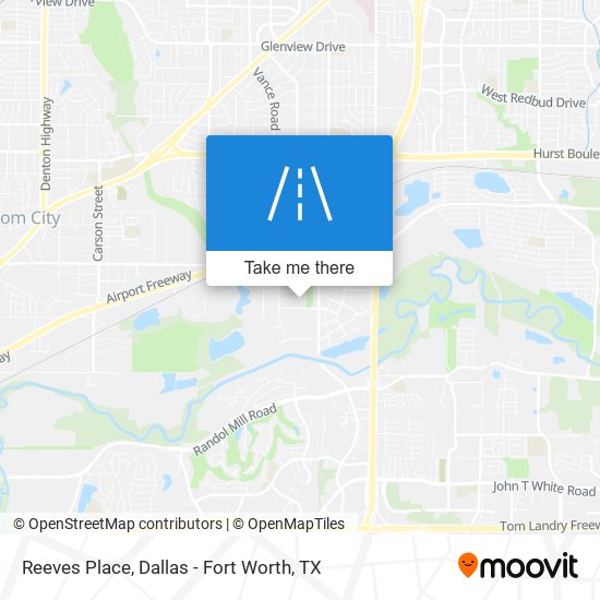 Reeves Place map