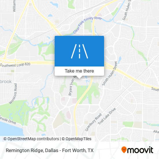 Remington Ridge map