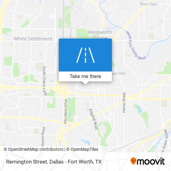 Remington Street map