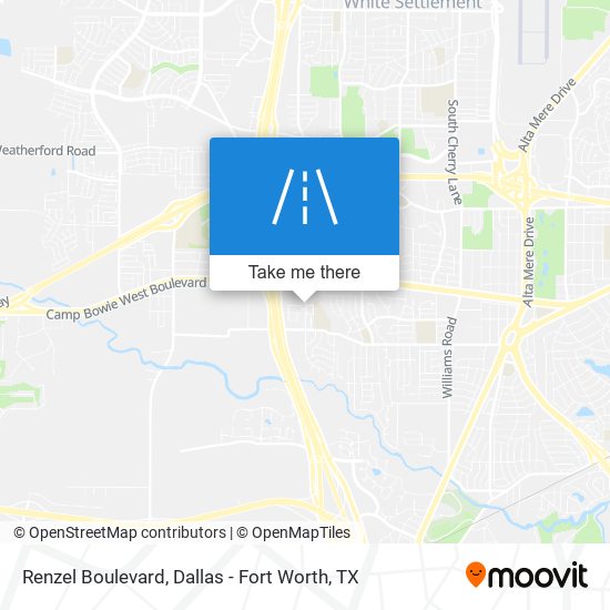 Renzel Boulevard map