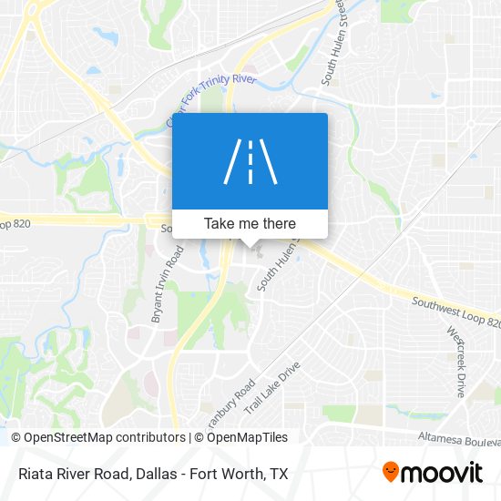 Riata River Road map