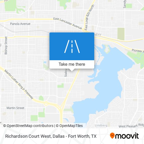 Richardson Court West map