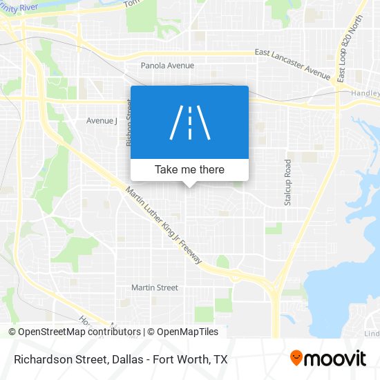 Richardson Street map