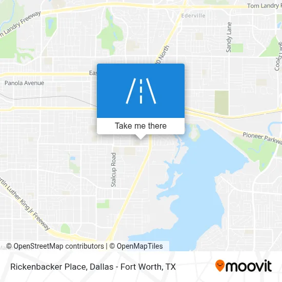 Rickenbacker Place map