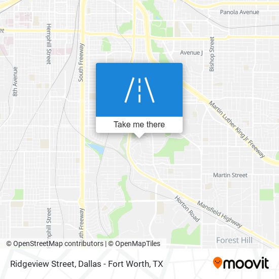 Mapa de Ridgeview Street