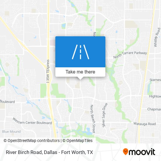 Mapa de River Birch Road