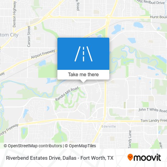 Riverbend Estates Drive map