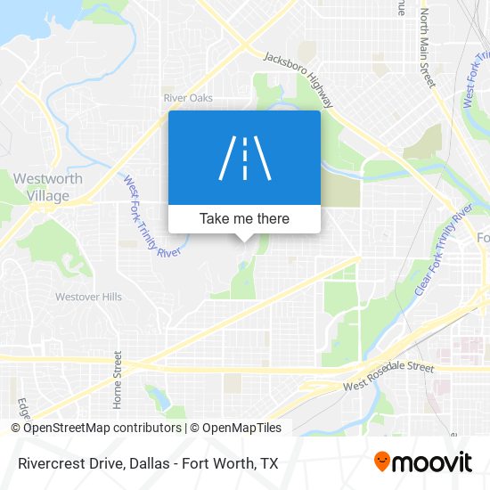 Mapa de Rivercrest Drive