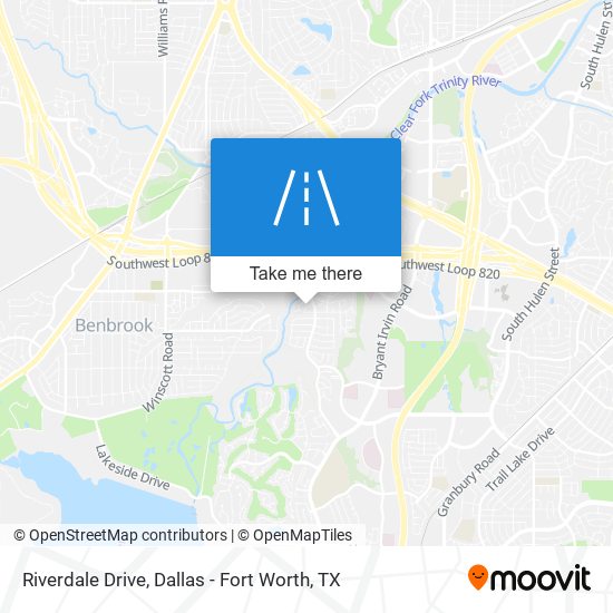 Riverdale Drive map