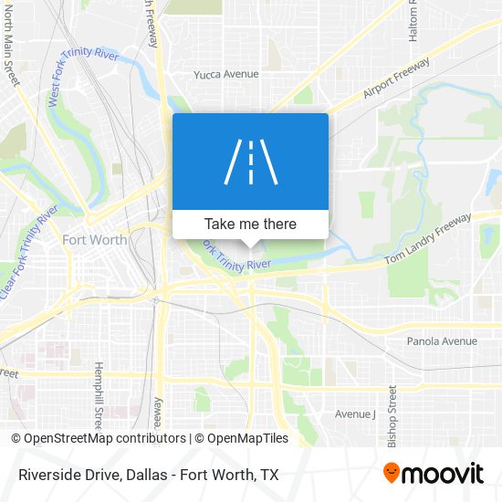 Riverside Drive map