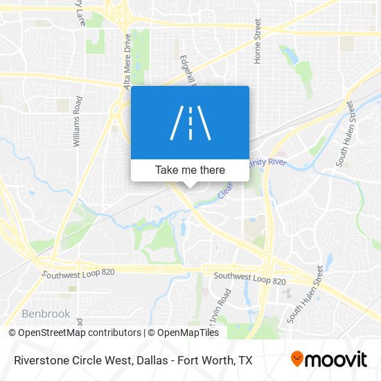 Riverstone Circle West map