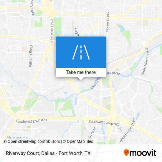 Mapa de Riverway Court