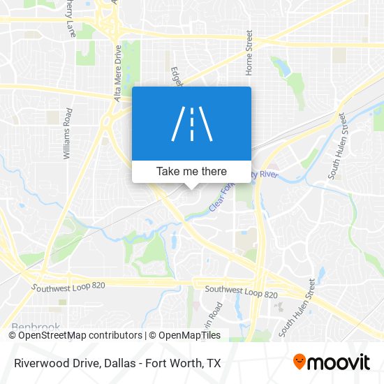 Mapa de Riverwood Drive