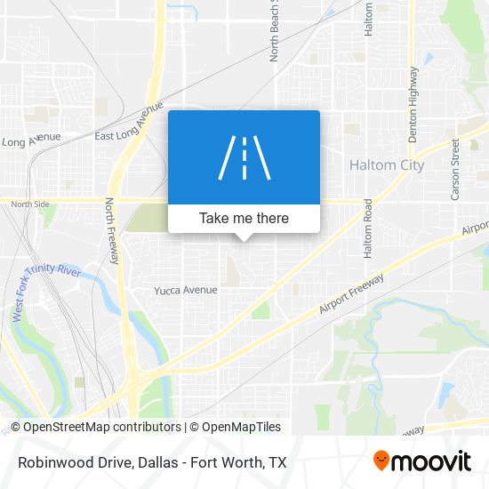 Robinwood Drive map