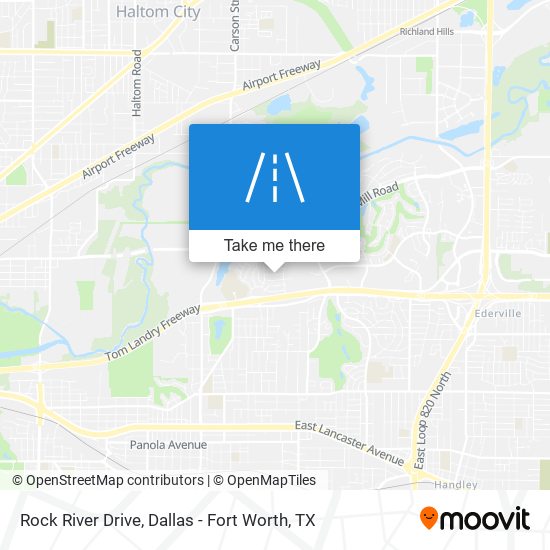 Mapa de Rock River Drive