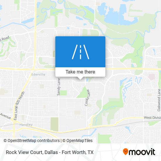 Rock View Court map