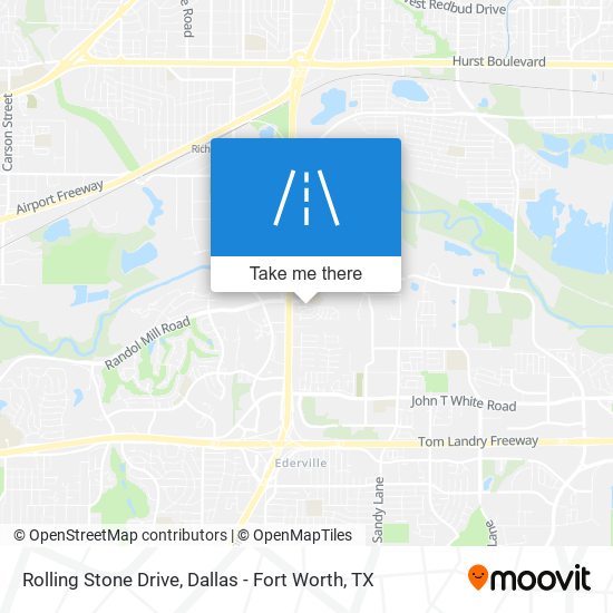 Rolling Stone Drive map