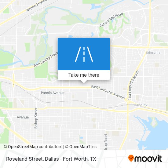 Roseland Street map