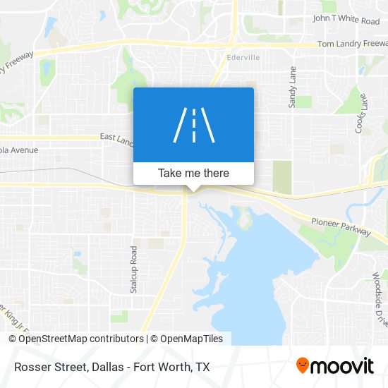 Rosser Street map