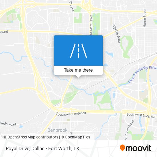 Mapa de Royal Drive