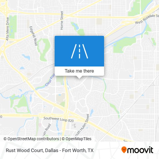 Mapa de Rust Wood Court