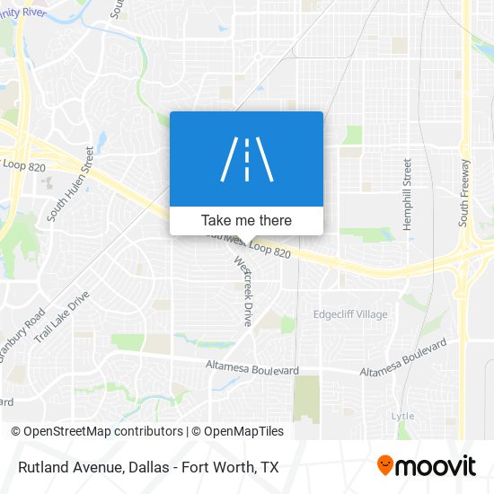 Rutland Avenue map