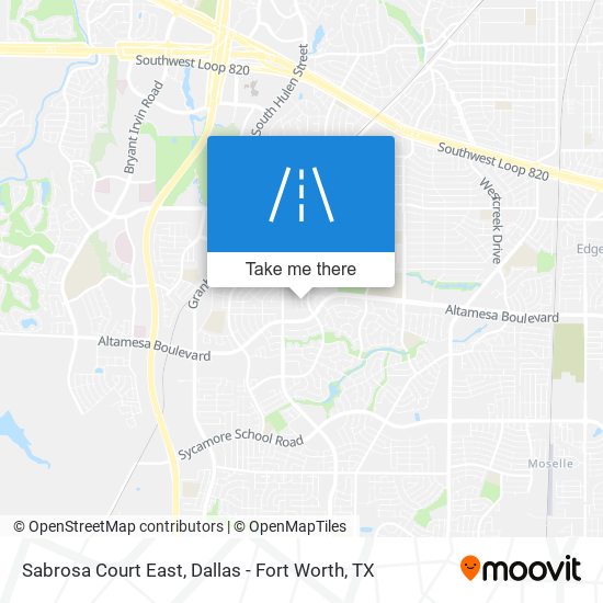 Sabrosa Court East map