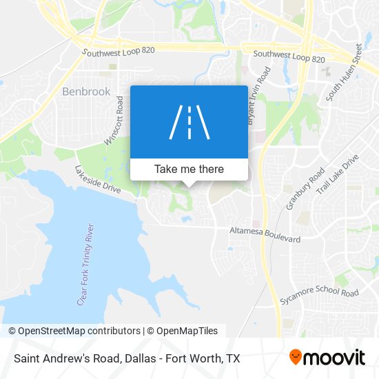 Saint Andrew's Road map