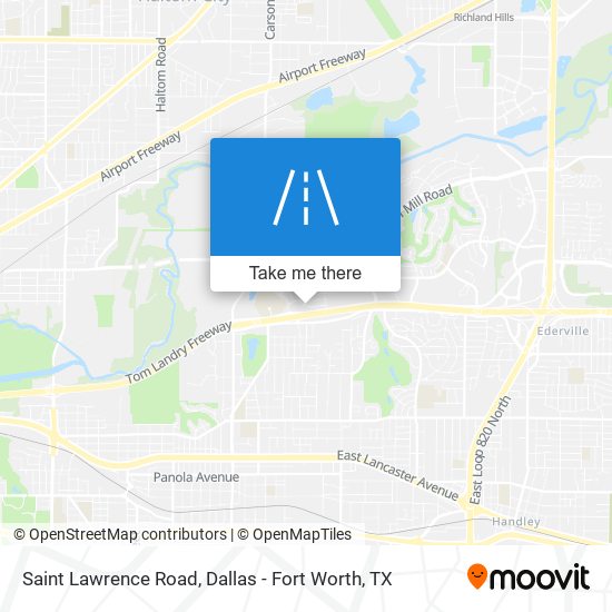 Mapa de Saint Lawrence Road