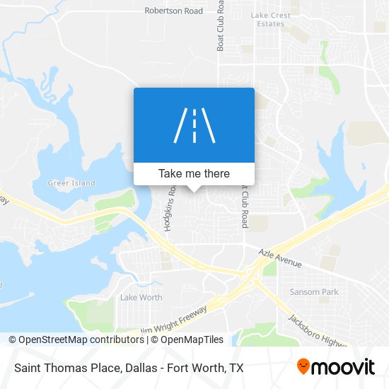 Mapa de Saint Thomas Place