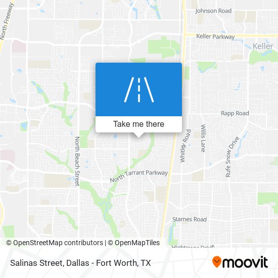 Salinas Street map