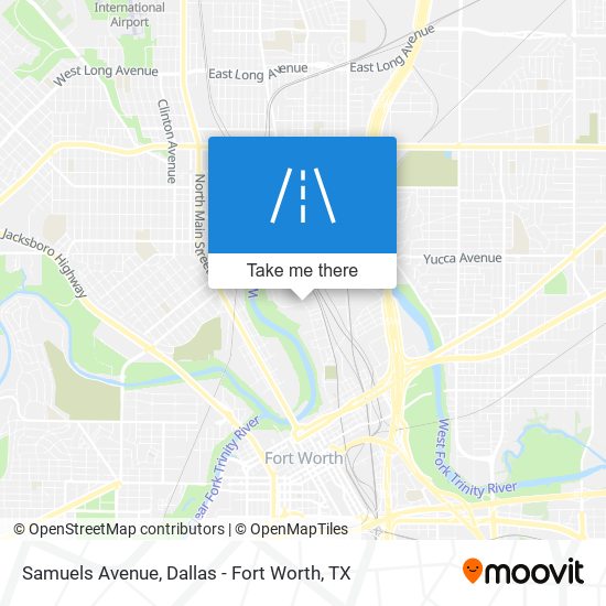 Samuels Avenue map