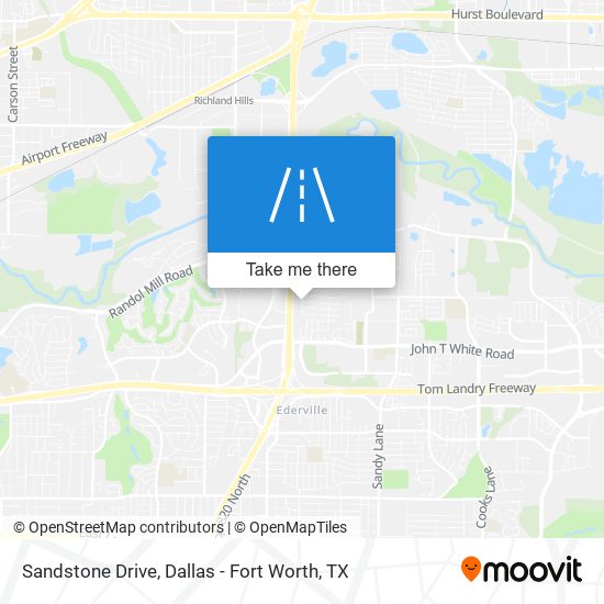Sandstone Drive map