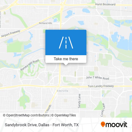 Sandybrook Drive map