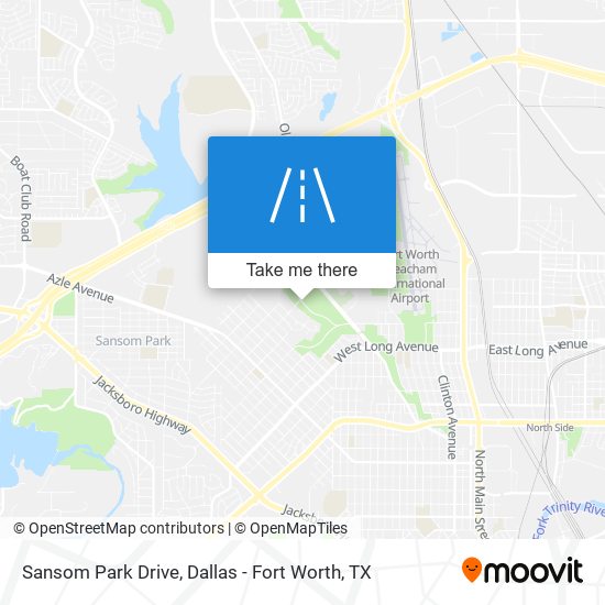 Sansom Park Drive map